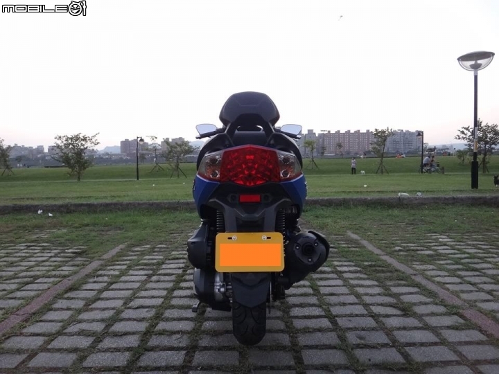[開箱] 深藍好朋友 2014 SYM GTS300i abs 消光藍