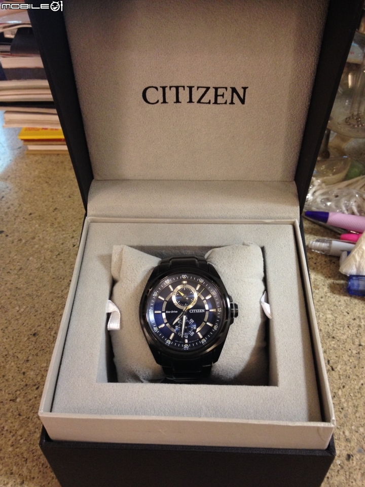 【小小開箱】小小分享，小弟 第一支錶 Citizen BU3005-51L