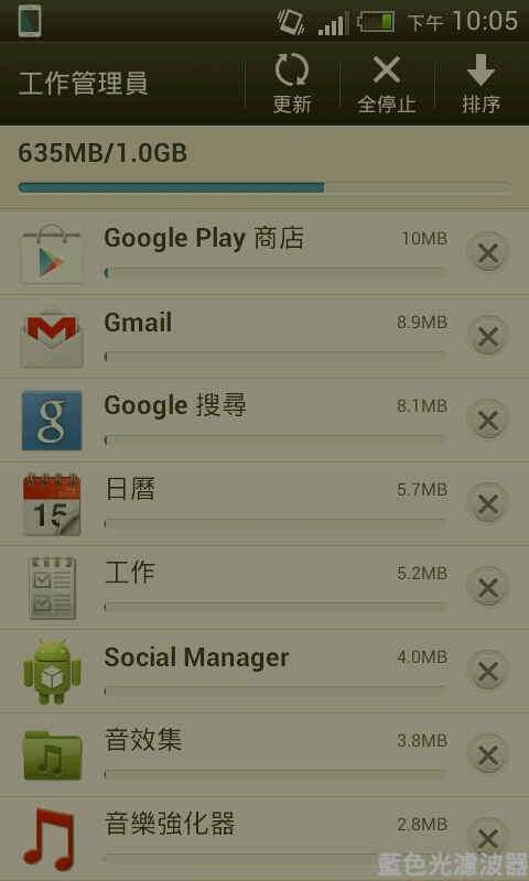 HTC內建應用程式資料