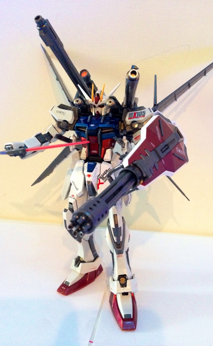 [不好意思的作品分享]  MG Strike Gundam + I.W.S.P
