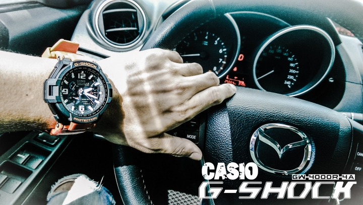 casio g-shock 太陽能電波gw-4000r-4a 亮眼黑/橘開箱~ - Mobile01