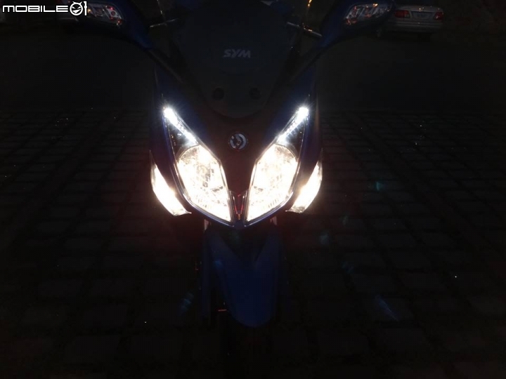 [開箱] 深藍好朋友 2014 SYM GTS300i abs 消光藍