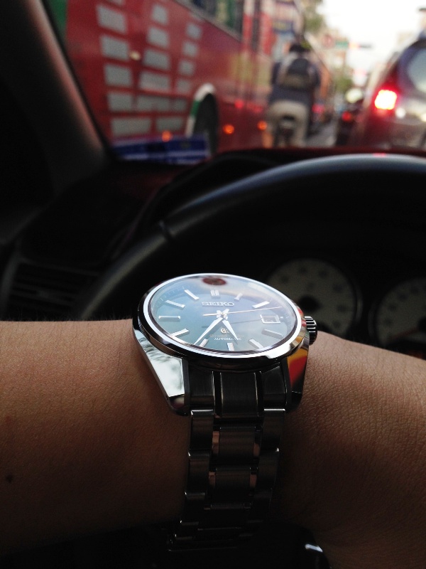 [開箱]低調的Grand Seiko_新增上手照
