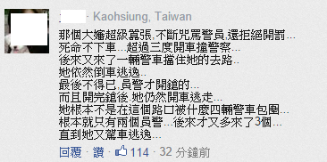 火氣大！違停女駕駛執意開車警員竟開槍（61F新增後續）