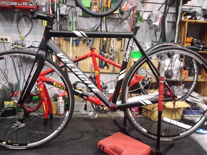 (自組車)少見品牌VELOCITE車架~ALX838板輪<心得>附:NIKE GPS手錶