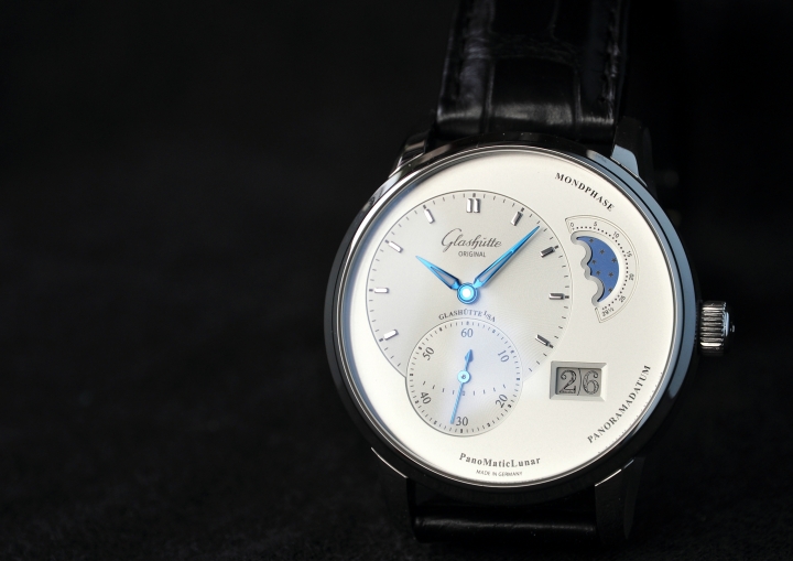 德意志精神的傳承，Glashutte Original 90偏心月相腕表