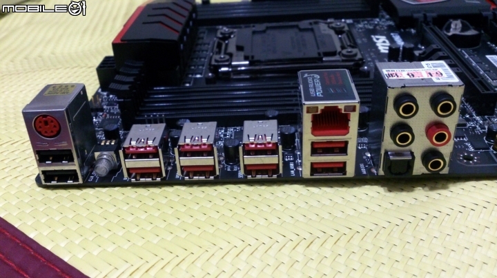 MSI X99S GAMING 7、5920X簡單開箱-接棒XD