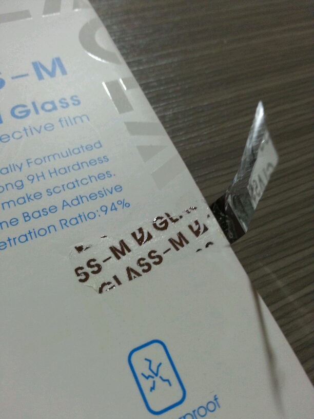 《開箱》iphone6 Plus GLASS-M玻璃保護貼