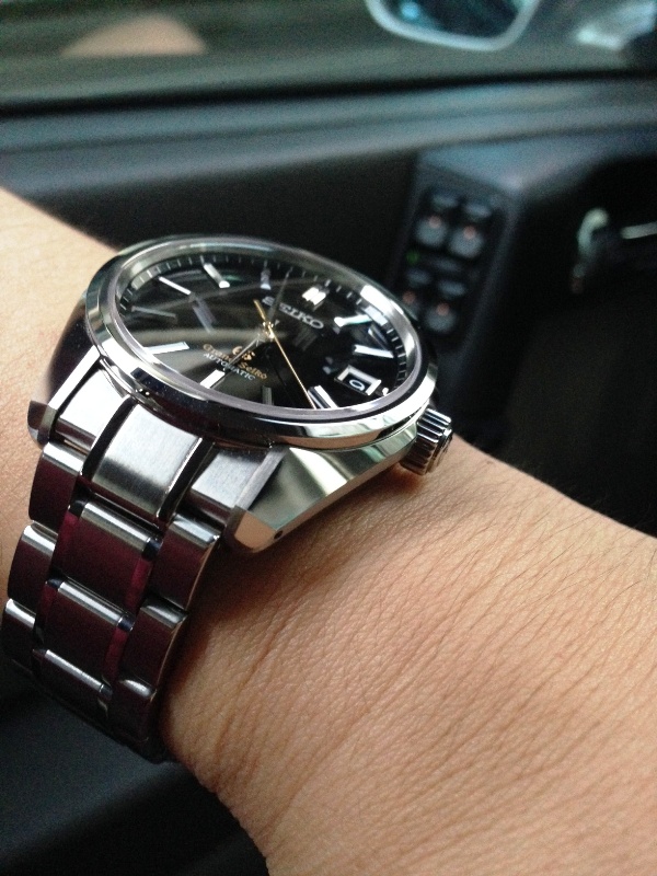 [開箱]低調的Grand Seiko_新增上手照