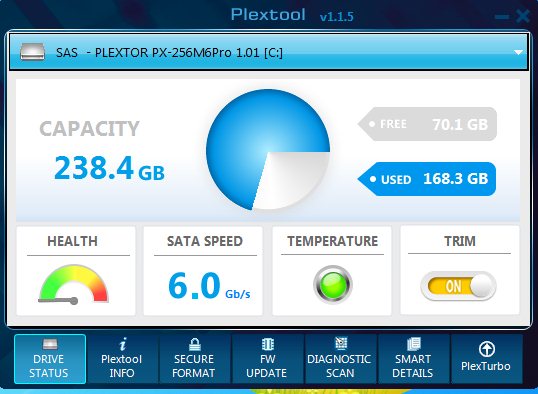 新玩具開箱連發之 Plextor M6pro 256g 到底好不好？