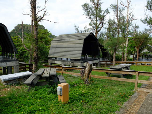 2014 綠島紫坪露營區的改變