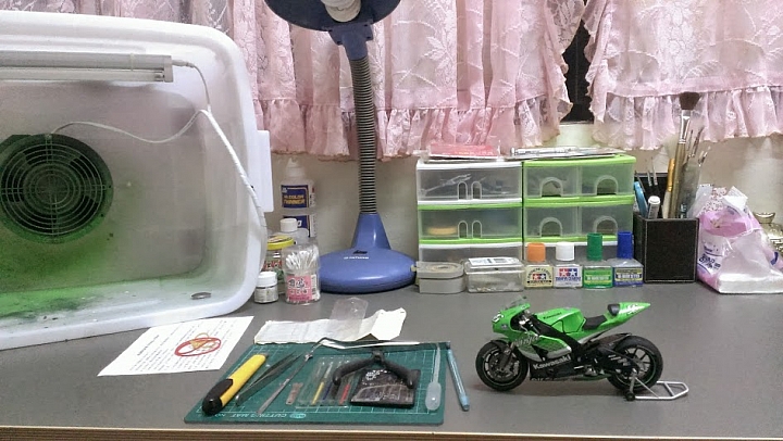 重機模型分享~KAWASAKI ZX-RR-NINJA