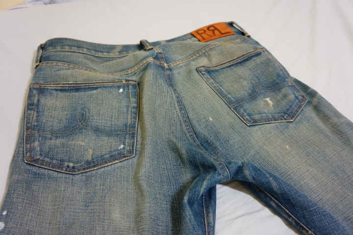 [分享] RRL Straight-Leg Repaired Denim
