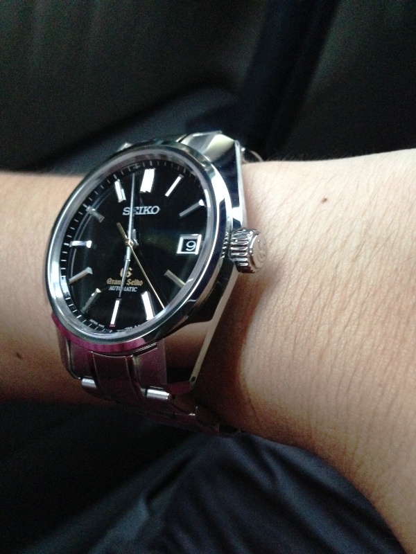 [開箱]低調的Grand Seiko_新增上手照