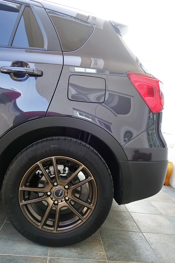 SX4 Crossover 換鞋記。
