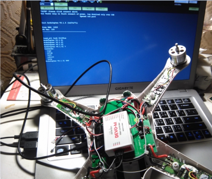 Walkera QR X350 PRO 開箱--順便Reflash 刷 APM Firmware ArduCopter V3,1.5