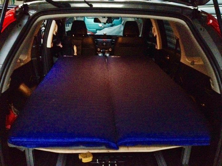 SCRV(CRV4) 車中床 part 1 (20140929 更新 part2)