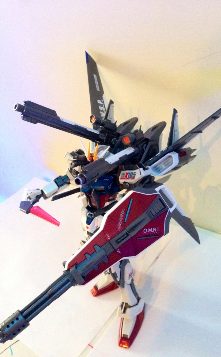 [不好意思的作品分享]  MG Strike Gundam + I.W.S.P