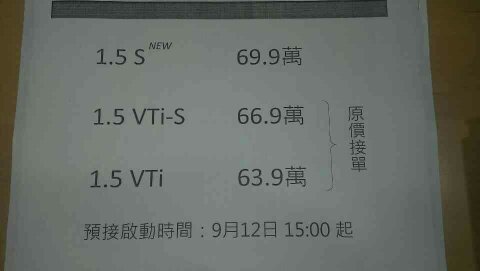 FIT 3 規格表!!!