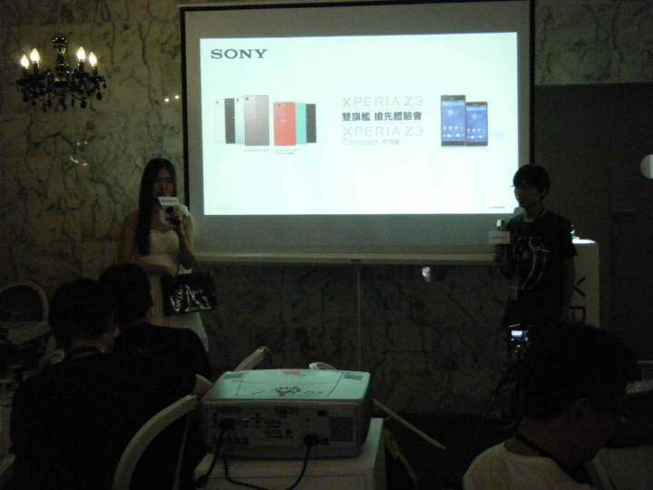 Sony雙旗艦Xperia Z3、Z3 Compact體驗會(台中場，圖多請見諒)