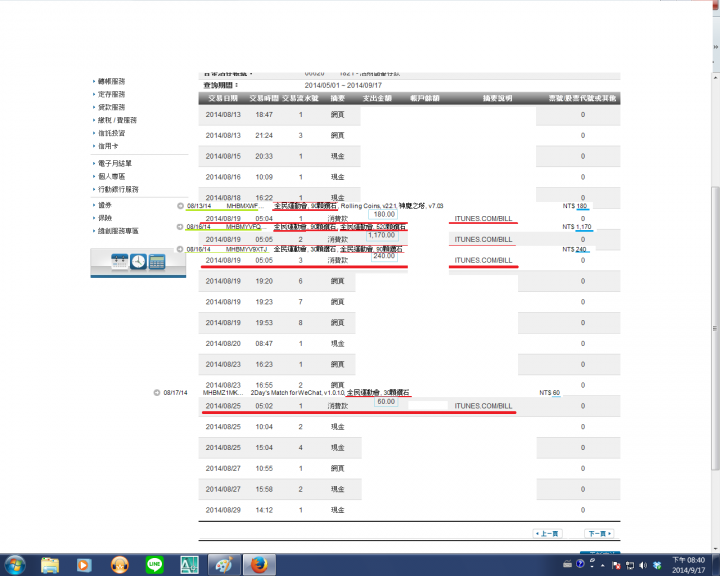 iTunes Store 被盜刷一案.請問我的錢拿得回來嗎?