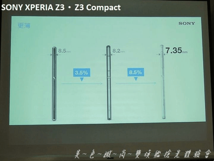 美色緻尚．SONY XPERIA Z3、Z3 Compact 雙旗艦搶先體驗會(高雄場)