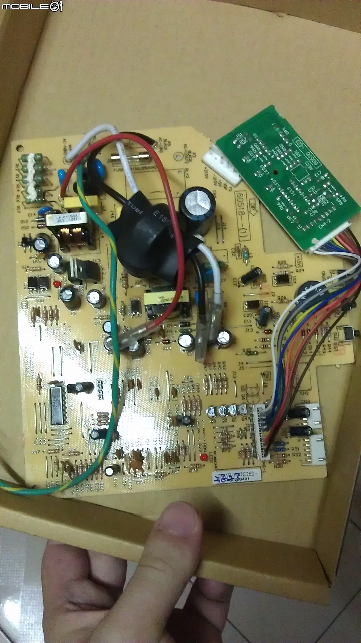聲寶變頻冷氣AM-QH45D福利機開箱維修換板紀錄