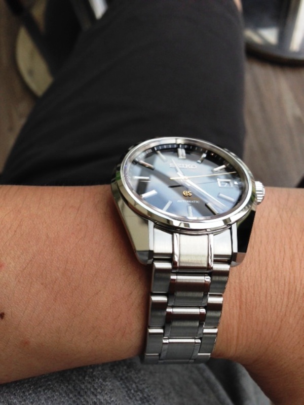 [開箱]低調的Grand Seiko_新增上手照
