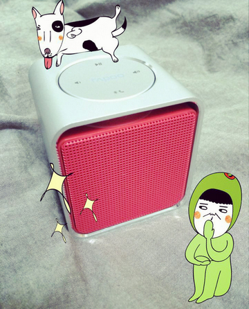 第一次分享就上手，Rapoo藍芽音響