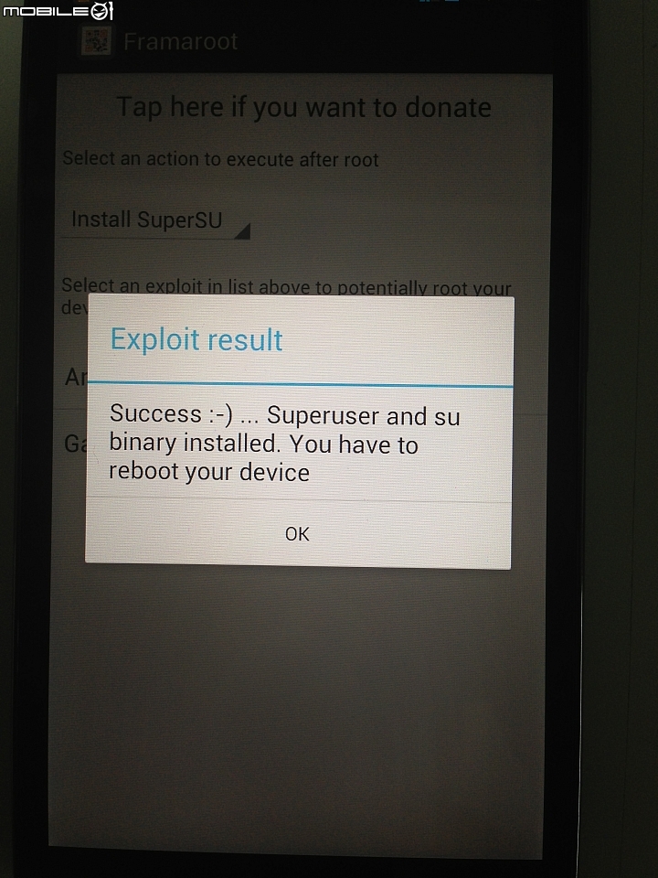 [分享] 華為 榮耀3C 4G(LTE)版 極速 ROOT