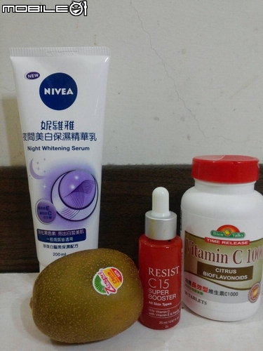 我的居家美白小撇步~吃的擦的一起來