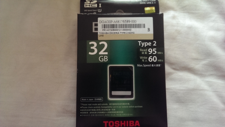 想請問Toshiba SDHC綠卡一些問題