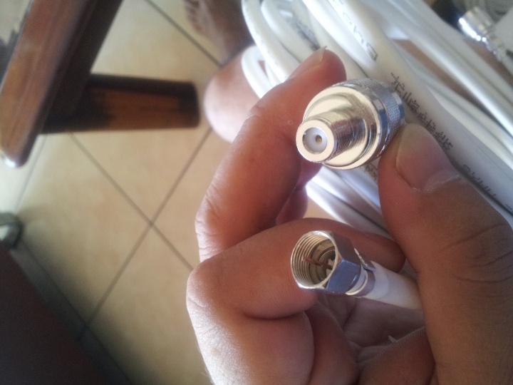 3G強波器雙天線測試(自行購置零件DIY)