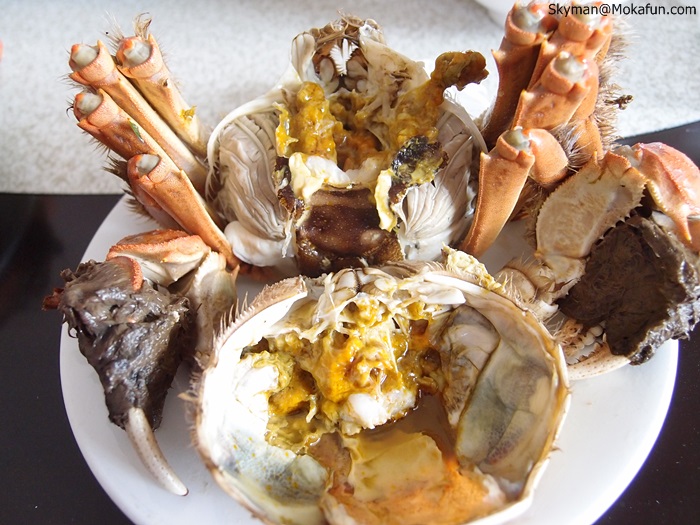 [食記]苗栗南庄-在地大閘蟹。蟹膏滿滿、現抓現吃