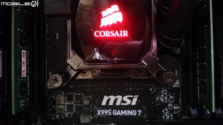 MSI X99S GAMING 7、5920X簡單開箱-接棒XD