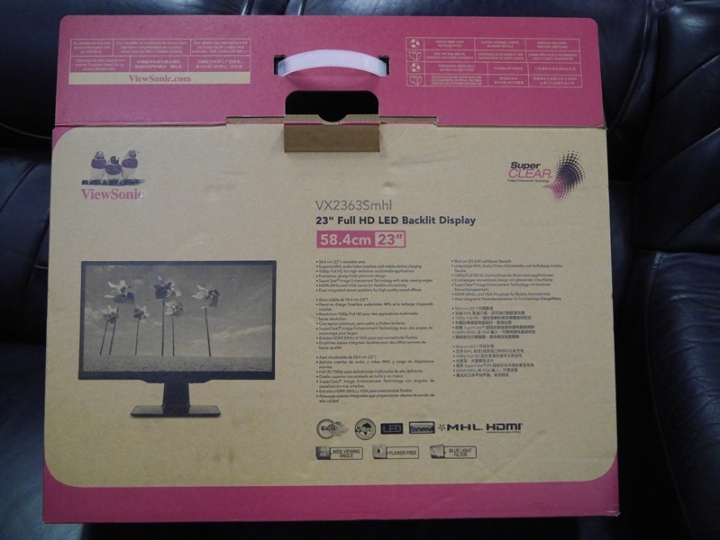 [開箱] 純白無瑕質感，ViewSonic VX2363Smhl 螢幕