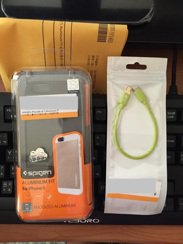 [開箱] iPhone6 保護殼- Spigen Aluminum Fit