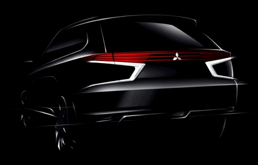 2014巴黎車展 outlander PHEV concept-s 參展