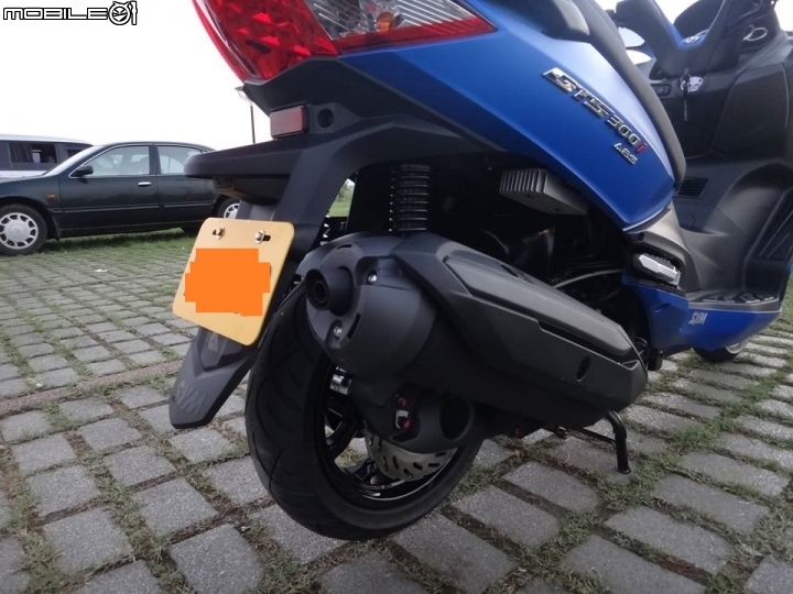 [開箱] 深藍好朋友 2014 SYM GTS300i abs 消光藍