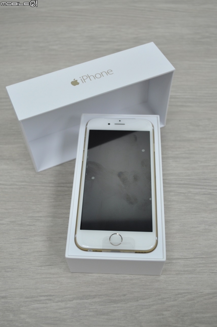 iPhone 6 香檳金入手開箱 + TUNEWEAR SOFTSHELL TPU保護套，說不出的爽感~~