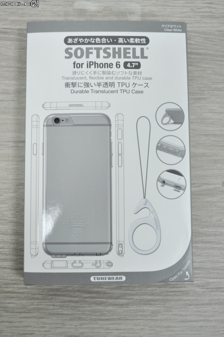 iPhone 6 香檳金入手開箱 + TUNEWEAR SOFTSHELL TPU保護套，說不出的爽感~~