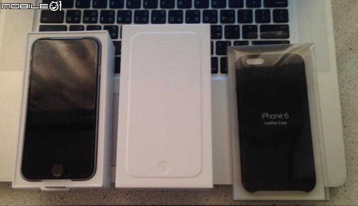 iPhone6&原廠保護殼  開箱