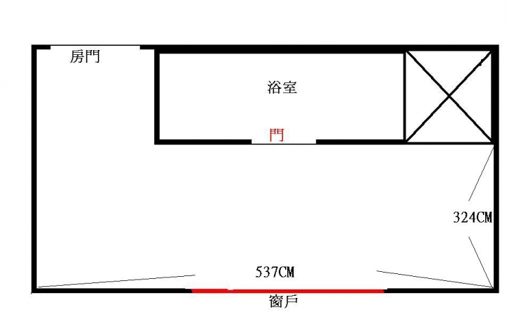 主臥格局 家具擺設
