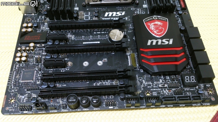 MSI X99S GAMING 7、5920X簡單開箱-接棒XD