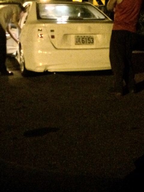 陽明山遇到偽裝車