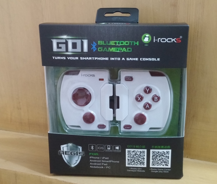 回歸那些年的經典遊戲方式，i-rocks G01藍牙遊戲手把幫你實現！