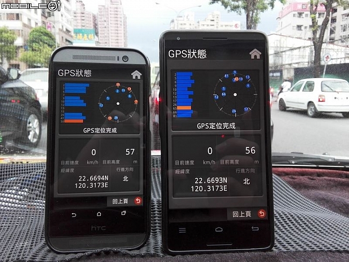 Infocus M810金與HTC M8簡易比較