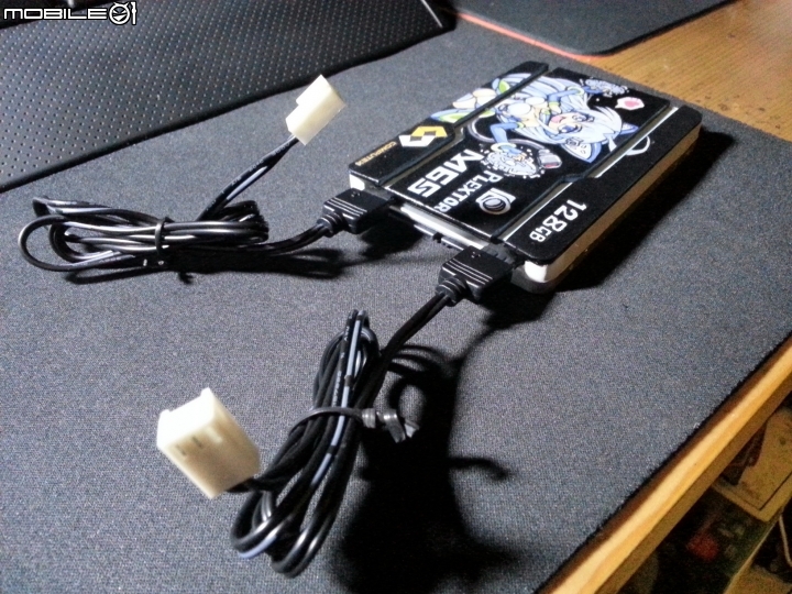 最近作品：讓電腦性能UP的電子妖精！浦科特M6S 128GB藍光LED彩繪版 固態硬碟