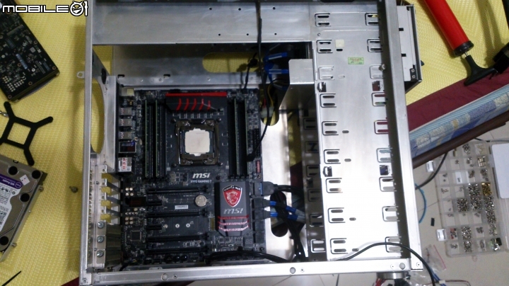 MSI X99S GAMING 7、5920X簡單開箱-接棒XD