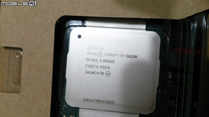 MSI X99S GAMING 7、5920X簡單開箱-接棒XD